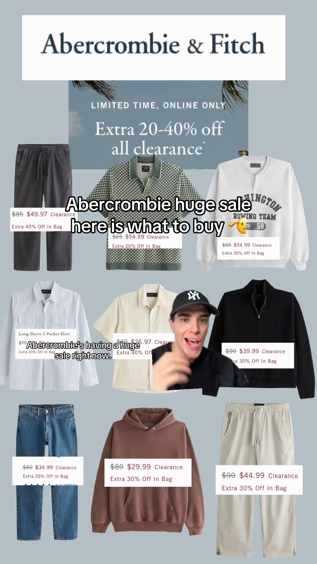 @abercrombie & fitch sale you need to be shopping 🫡

#mensfashion #fashion #abercrombie

#LTKxAbercrombie #LTKdayinmylife #LTKgrwm