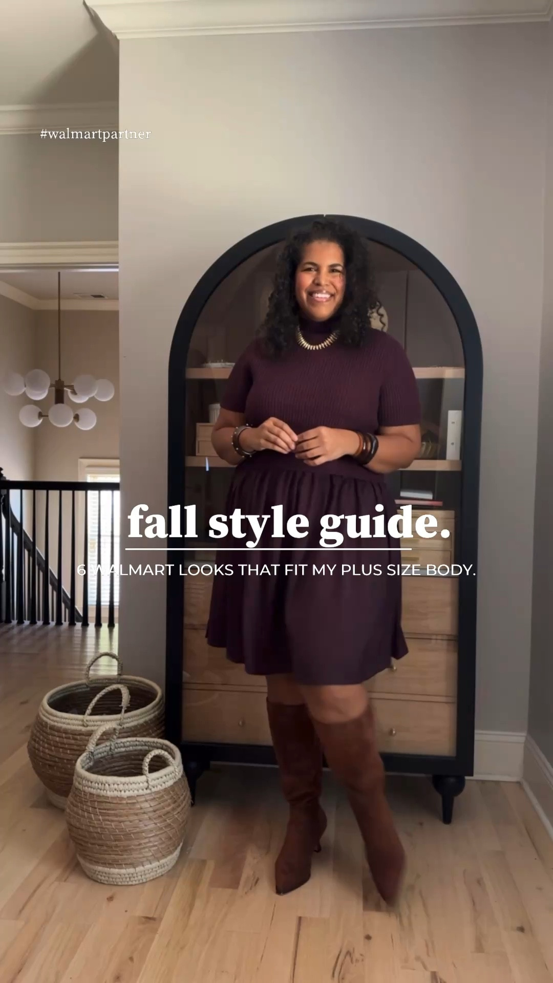 Walmart fall favs that fit my size 18/20 body. Everything is chic and affordable and perfect for the season. Wearing either xxl, 2x or size 20 in all items shown. #walmartpartner @walmartstyle @walmart #walmartfashion

#LTKStyleTip #LTKPlusSize #LTKFindsUnder50