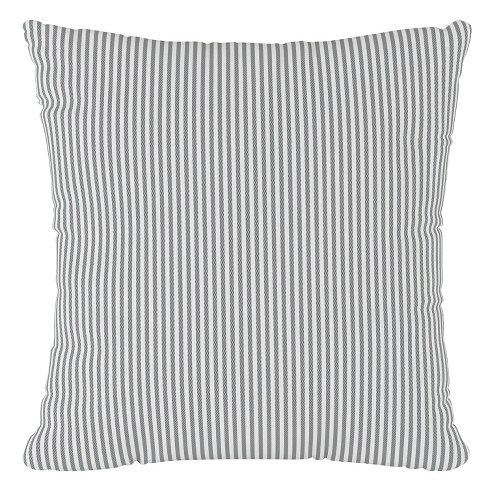 Charcoal Stripe Throw Pillow - Cloth & Co | Target
