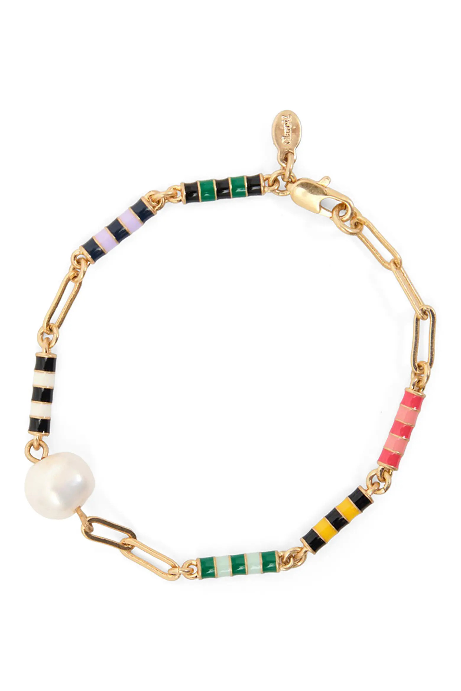 Le Stripe Freshwater Pearl Bracelet (Women) | Nordstrom | Nordstrom
