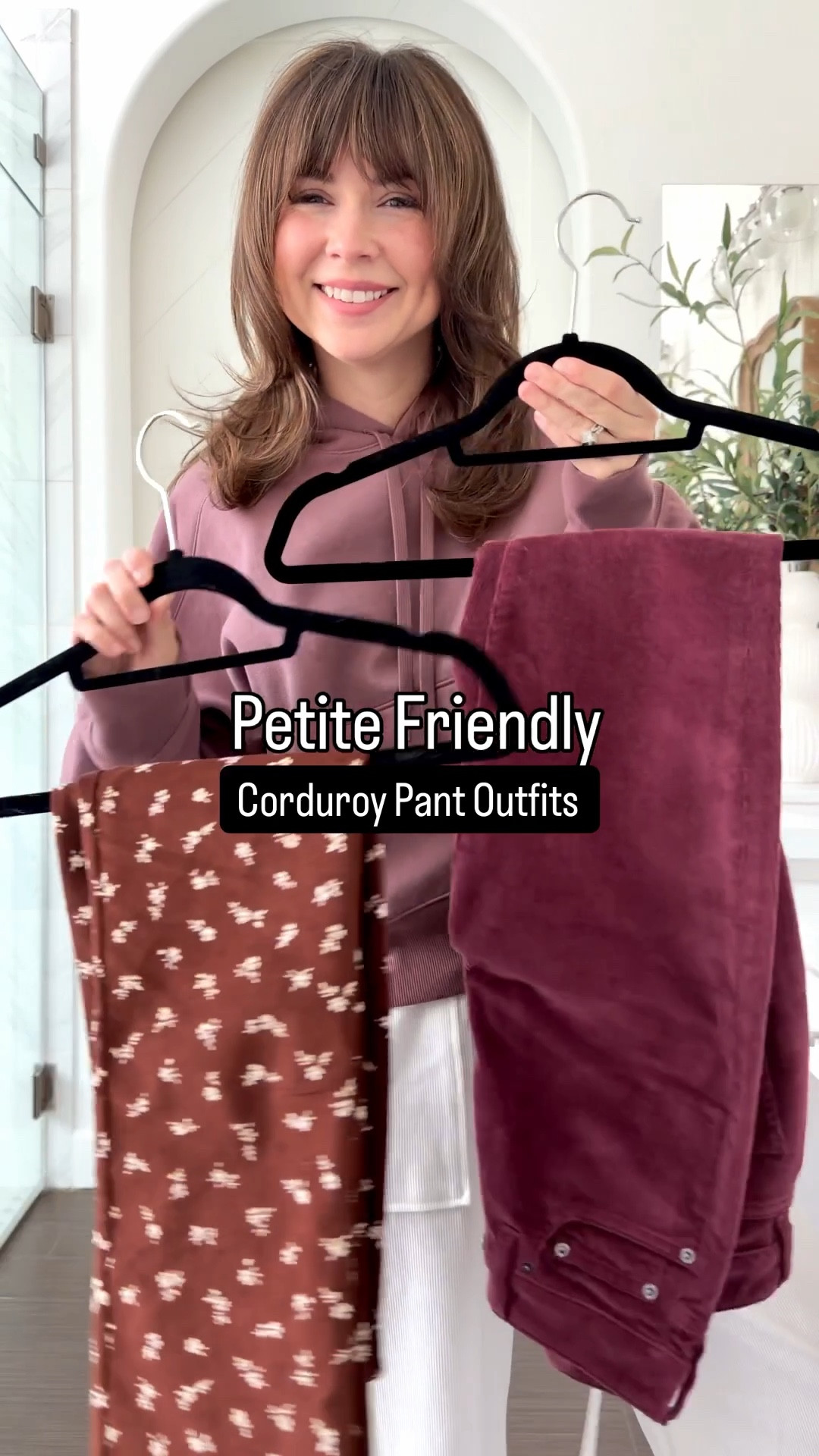 Two ways to style corduroy pants when you’re 5’2 and want outfits that actually fit.
Both looks are cozy, elevated, and petite-friendly—perfect for school drop-off, errands, or a casual night out.

Pattern corduroy 2 I’m 5ft2 
Burgundy 0 inseam 28 
Wine vest XS 
White sweater XS


Linked everything for easy shopping.

#LTKSeasonal #LTKPetite