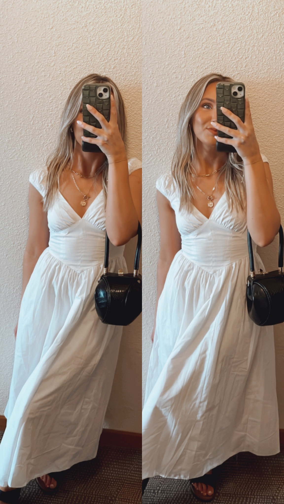 white christmas dresses Stolen Stores Corset White A-Line Mini Dress main image 0