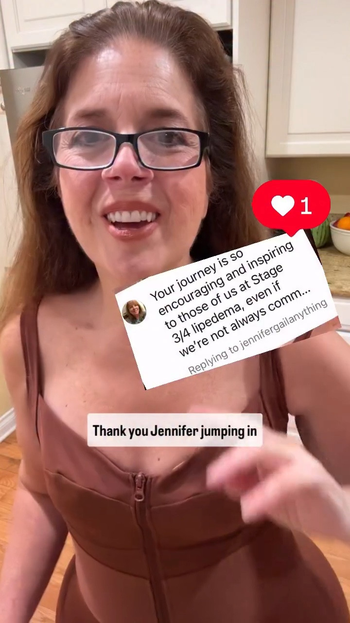 I still remember going LIVE on Instagram daily for the first year I was posting to develop an engaged community! It was so much fun live-streaming and interacting with everyone and sharing so much about our Lipedema journeys. When that all changed, I felt a sense of loss and disconnection.  I had to take a step back and begin filming videos that really was not my forte because I’m not a performer. So, truthfully, I’ve mainly been filming as I can in small stolen snippets of time, quietly, while my family was doing something else in the background. 

Now that my son is off to college and I have more time to myself, I am excited to be able to engage in a new way. To talk with you directly through the camera more or with voice overs (even some long form YouTube video are in production as we speak! (Plus, I think I am going to speak even further on this topic too in a longer video there.👏)

I’m so happy this comment appeared and I had a chance to respond directly. Thank you Jennifer for letting me know. This type of reminder is why I have kept at this community supported advocacy for all time time 🙏 Here’s a snippet of what she had to say 
“Your journey is so encouraging and inspiring to those of us at Stage 3/4 lipedema, even if we’re not always commenting...”
Replying to @jennifergail…

I truly appreciate ALL the comments you ladies make because you are the reason why I am here day in and day out! And, on the days when virtually none of you girls show up in the comments, I am blessed to interact with those gals who message me directly each day.🥰 

We truly are better together and I hope you know you inspire me to find new ways each day so I can help each of you even more.

Stay tuned for what’s to come and be sure you are signed up for my mailing list and even in my private Facebook group as I want to make sure you are supported and I can reach you🥳

Comment Email and I”lol get you connected💌

Thanks for being here. I appreciate my women’s community more than you know😘

#lipedema #lipoedema #lipedemaawareness #lipedemafighter #foodallergies #bariatriccommunity #rnycommunity #weightlosscommunity #inspiringwomen #womenhelpingwomen #contentcreatorlife