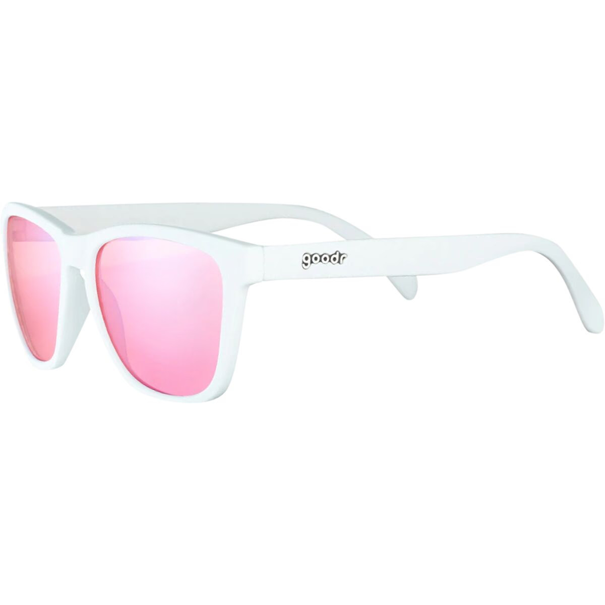Goodr OG/Golf Polarized Sunglasses Au Revoir, Gopher/White/Rose Golf Lens, One Size | Backcountry