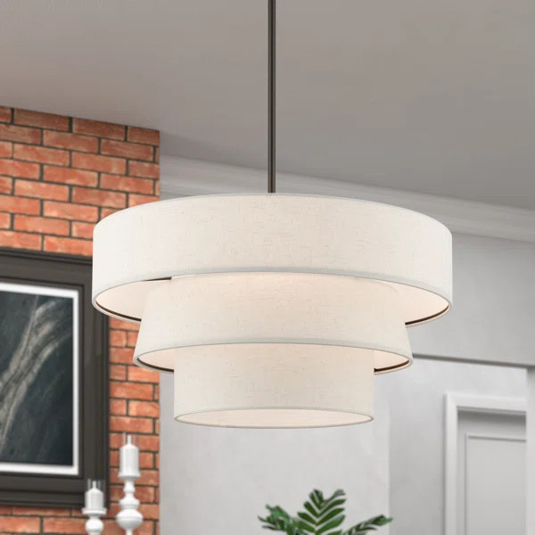 4 - Light Dimmable Drum Chandelier | Wayfair North America