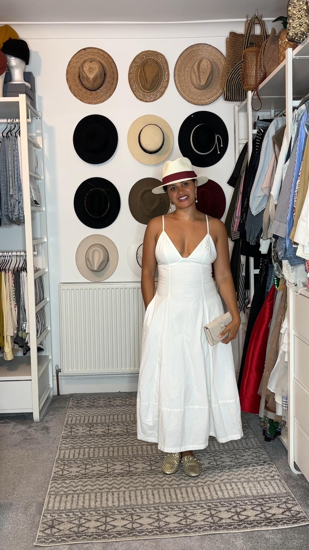 White dress, free people, white bag, see by Chloe, white straw hat, gold sandals 

#LTKsummer #LTKeurope #LTKstyletip