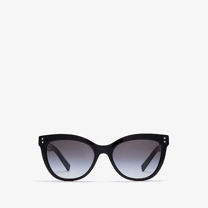 Valentino 0VA4049 (Black/Gradient Black) Fashion Sunglasses | Zappos