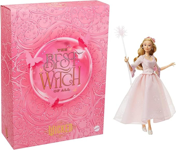 Mattel Universal Pictures’ Wicked: for Good Collectible Glinda Fashion Doll with Removable Outf... | Amazon (US)