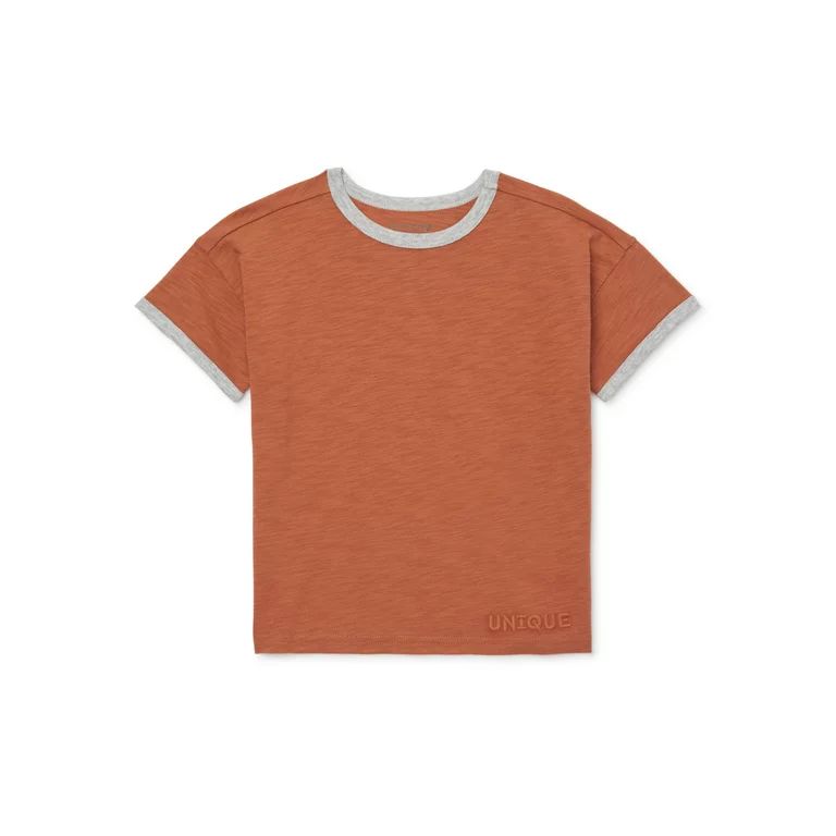 easy-peasy Toddler Boy Short Sleeve Boxy T-Shirt, Sizes 12M-5T | Walmart (US)