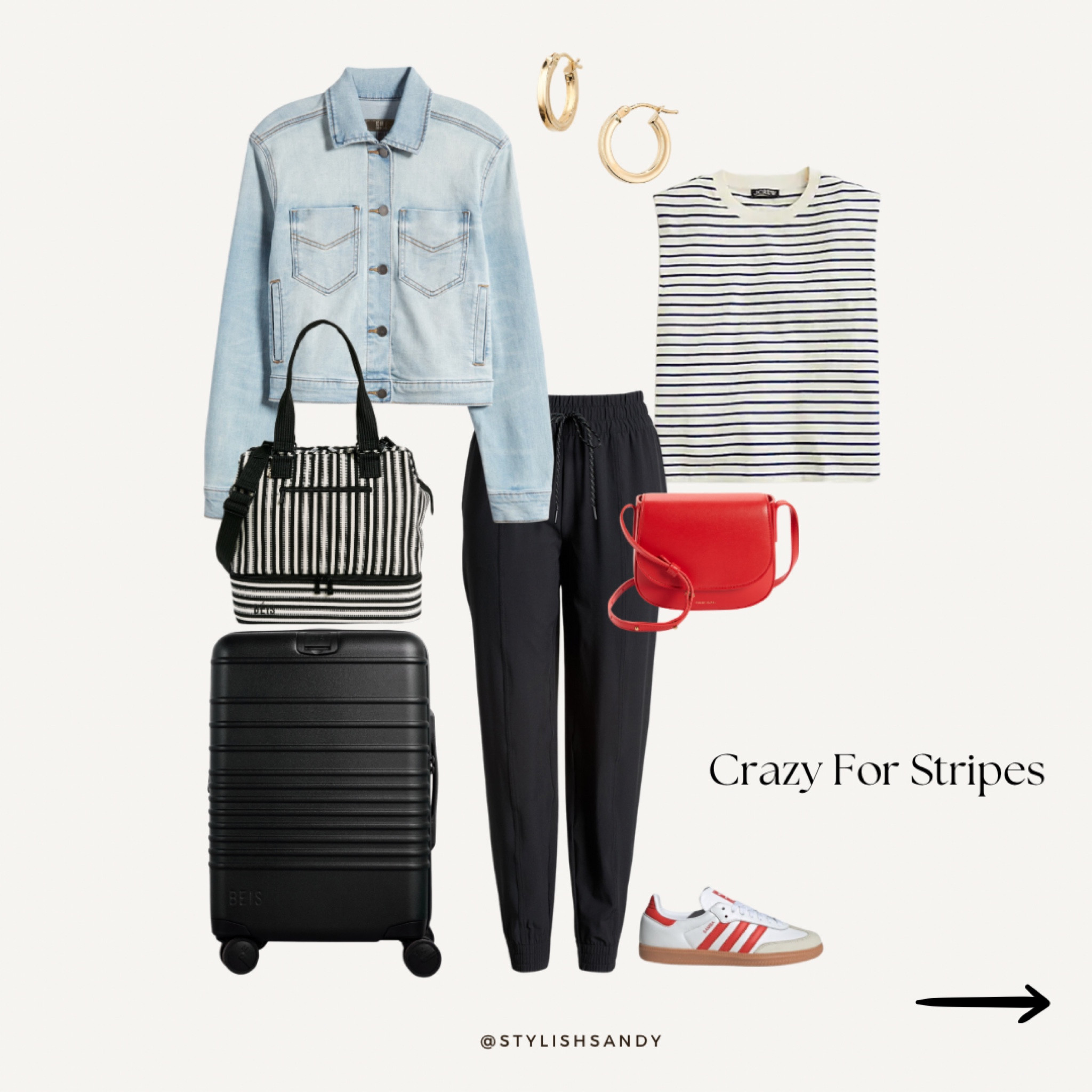 Travel outfit to wear in flight, on the road, and around town! 

#LTKFindsUnder100 #LTKOver40 #LTKSaleAlert