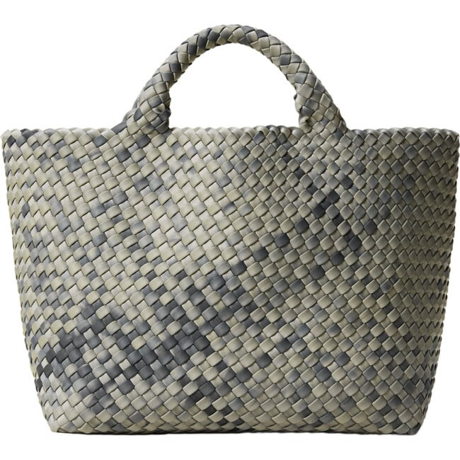 NAGHEDI | Women's St. Barths Medium Handwoven Tote Watercolor, Neptune - OS (Multicolor, One Size) | Maisonette | Maisonette