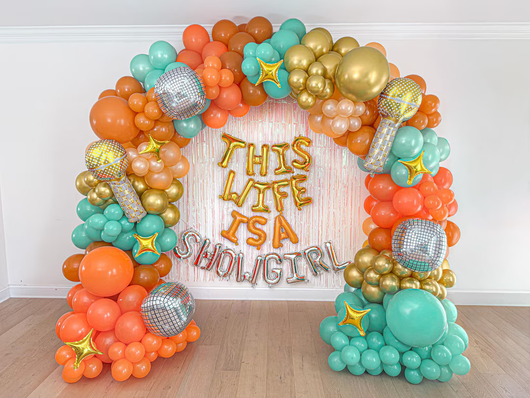 This Wife is A Showgirl Balloon Garland Kit Showgirl Bachelorette Party Balloon Arch Life of A Sh... | Etsy (US)