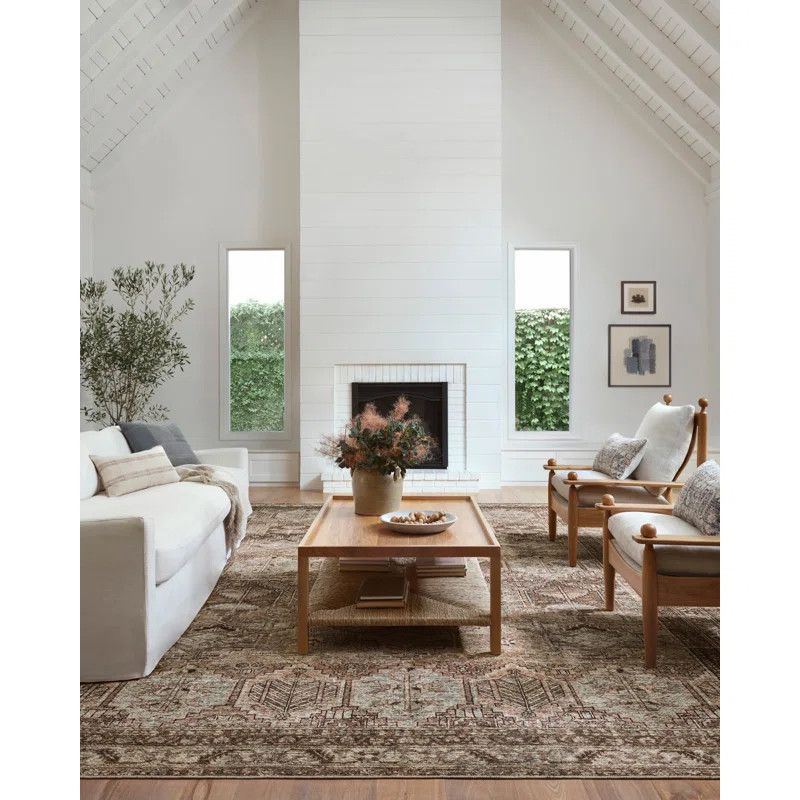 Billie Oriental Clay/Sage Area Rug | Wayfair North America
