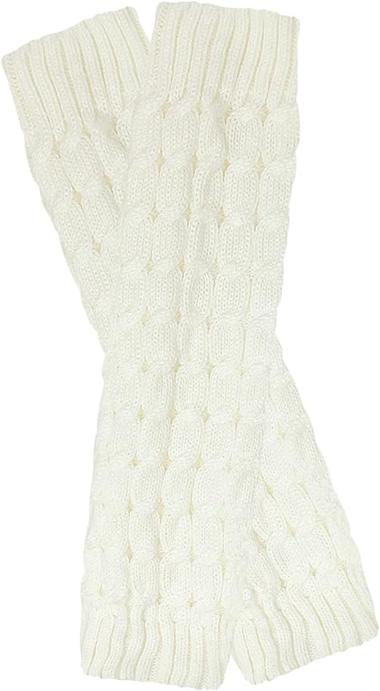 Wrapables Women's Cable Knit Leg Warmers | Amazon (US)
