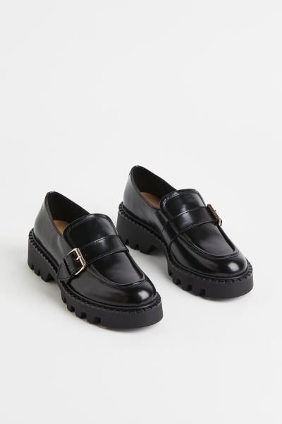 Chunky leather loafers | H&M (UK, MY, IN, SG, PH, TW, HK)