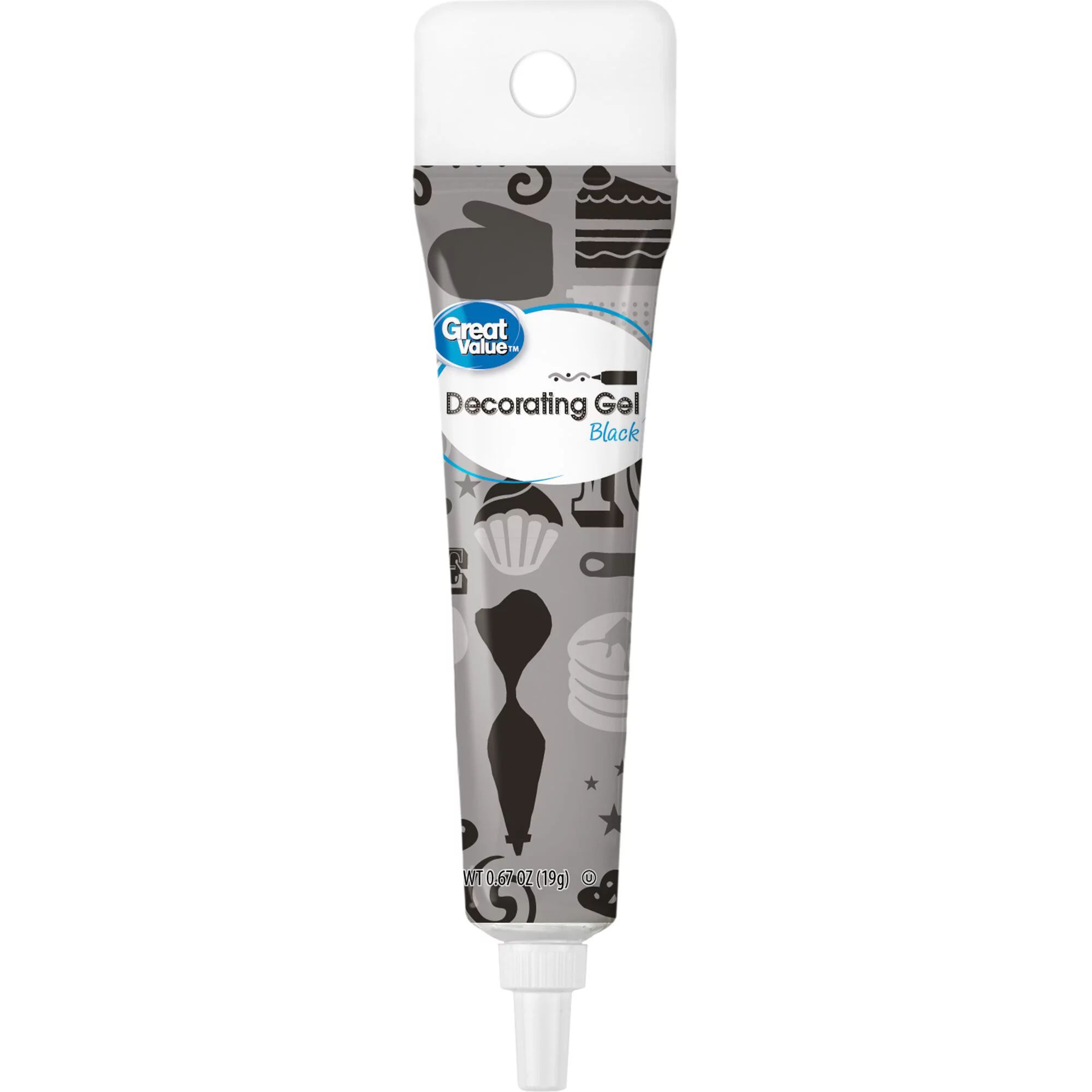 Great Value Decorating Gel, Black, 0.67 oz | Walmart (US)