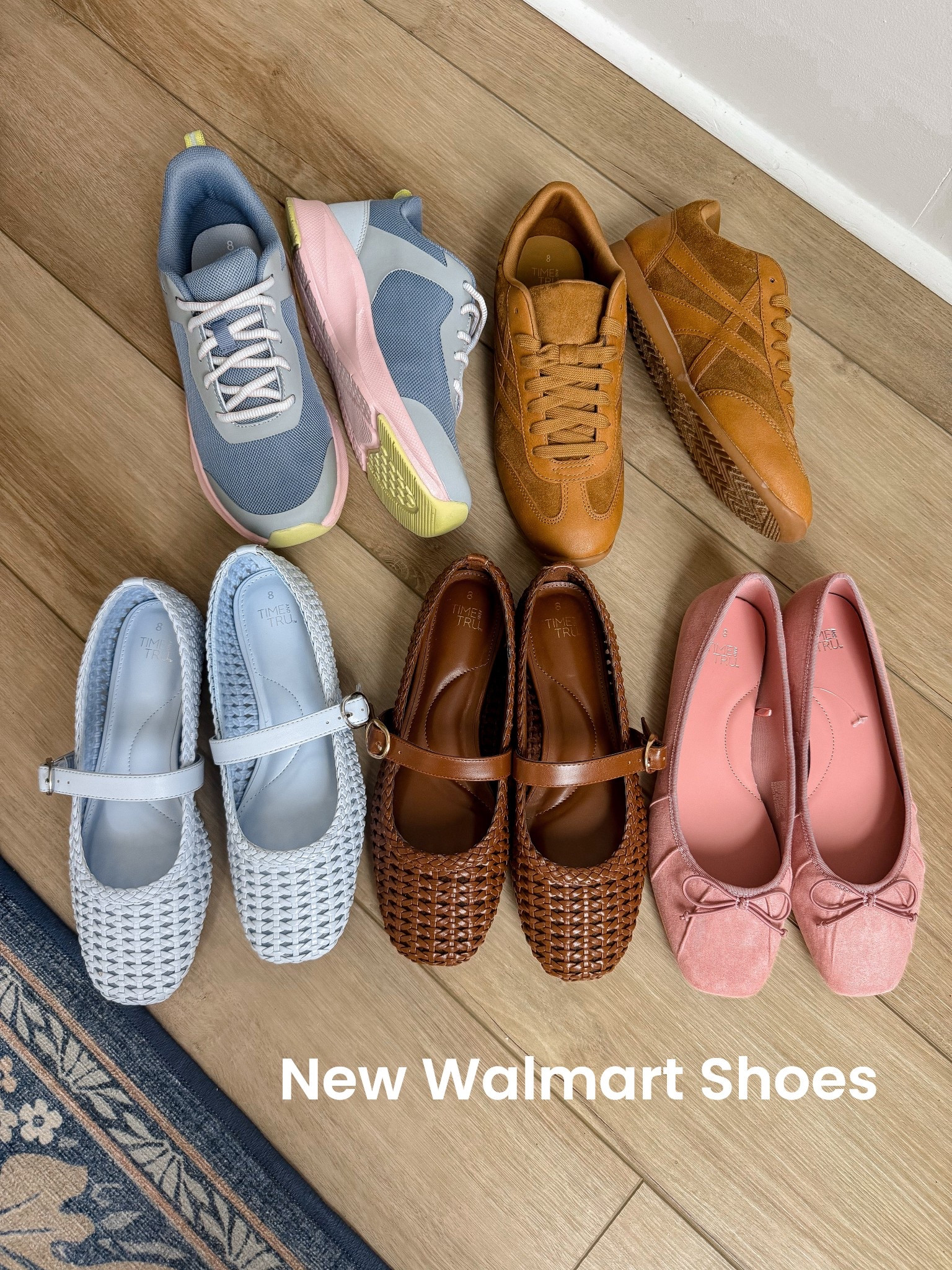 These new Walmart shoe arrivals are SO good 😍 From comfy everyday sneakers to the cutest ballet flats and woven Mary Janes, Walmart is absolutely winning with affordable, on-trend footwear right now. Every pair looks designer-inspired but at budget-friendly prices that make them easy to add to your everyday rotation.

I love how versatile these styles are — perfect for casual outfits, errands, travel days, work looks, or dressing up your favorite jeans and dresses. Comfortable, stylish, and wearable for spring and beyond 👏 I’m sharing all of these Walmart shoes in LTK so you can shop your favorites.

✨ Walmart shoes
✨ New Walmart arrivals
✨ Affordable footwear
✨ Ballet flats & Mary Janes
✨ Casual sneakers

#WalmartFashion #WalmartShoes #WalmartFinds #AffordableStyle #BudgetFriendlyFashion #EverydayShoes #SpringShoes #CasualFootwear #FashionFinds #LTKFinds #ShopTheLook