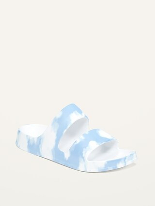 Printed Double-Strap EVA Slide Sandals for Girls | Old Navy (US)
