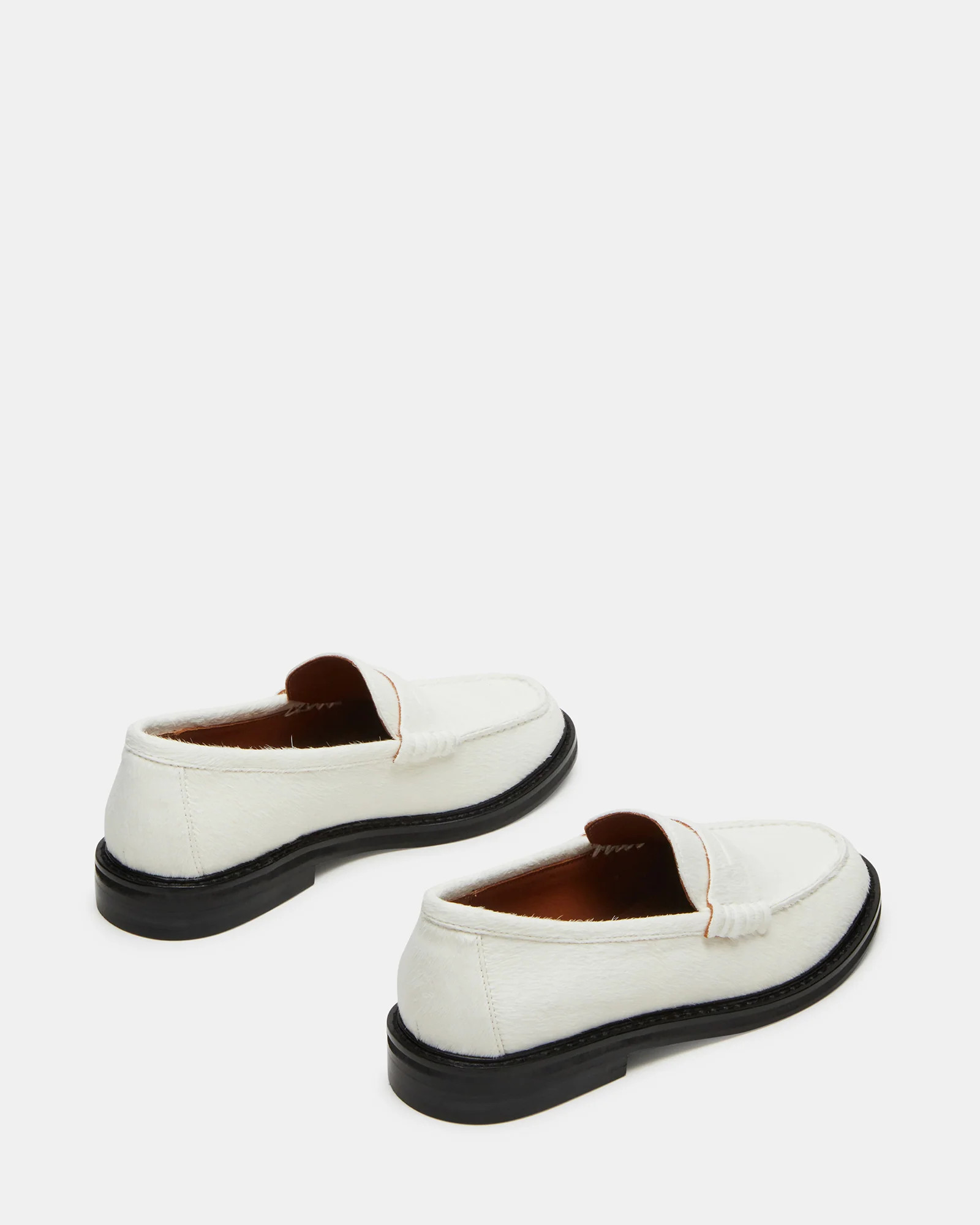 MADISON White Multi Women's Penny Loafer | Steve Madden (US)