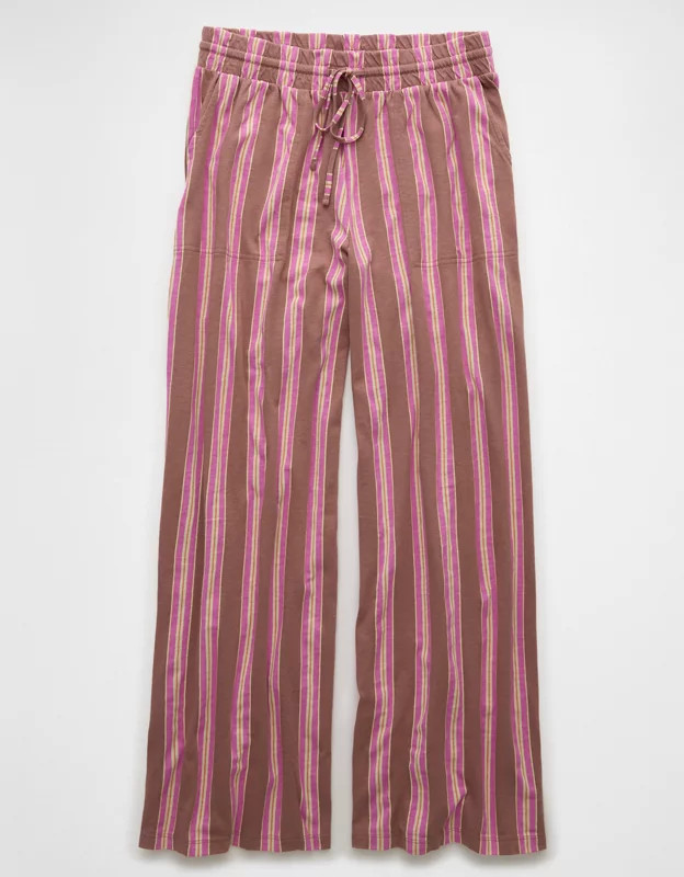 AE Sunchaser Knit Striped Pant | American Eagle Outfitters (US & CA)