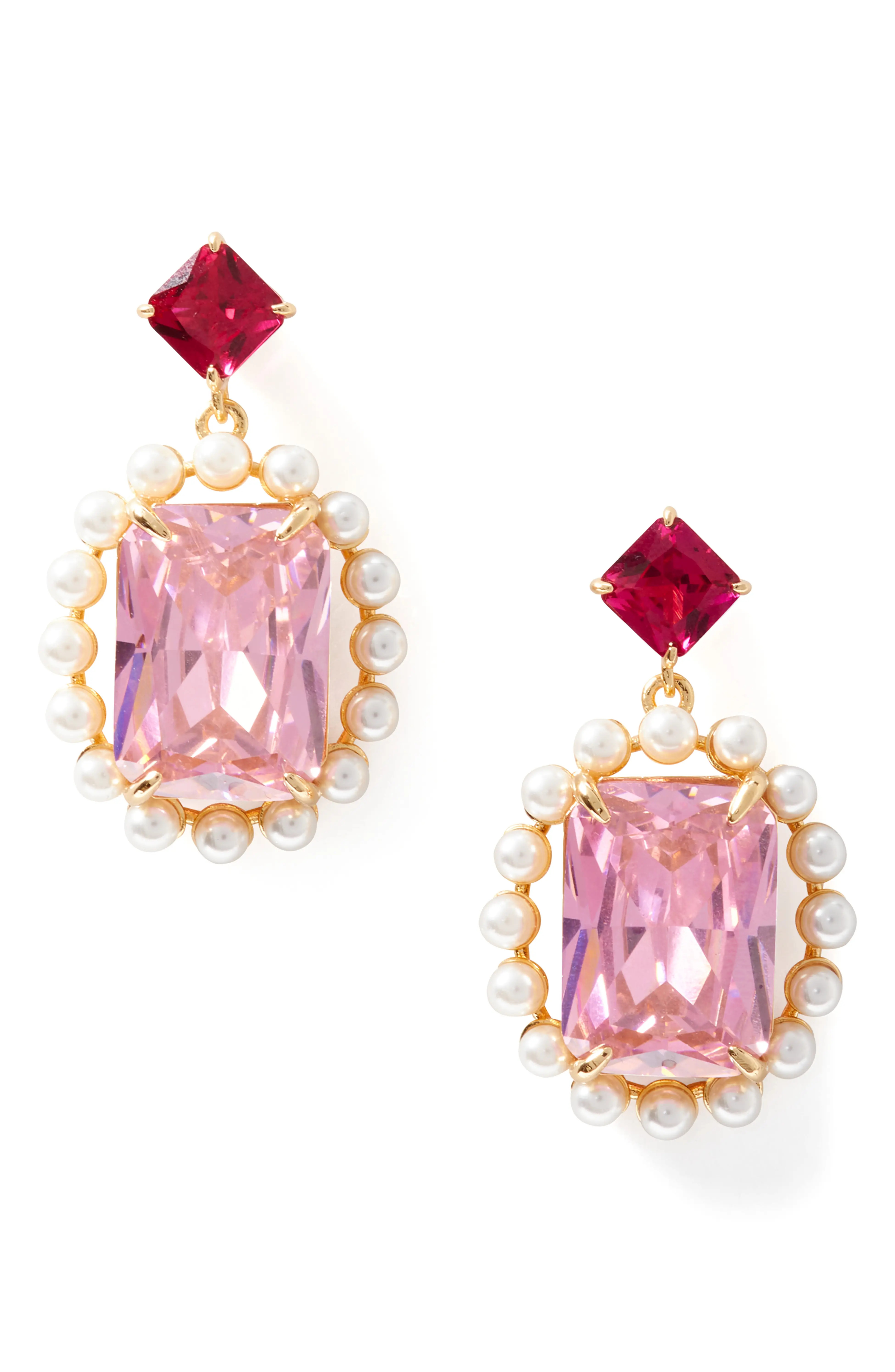 kate spade new york set in stone drop earrings | Nordstrom | Nordstrom