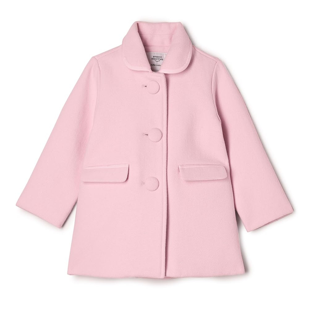 Amazon Essentials baby girls Wool Blend Coat | Amazon (US)