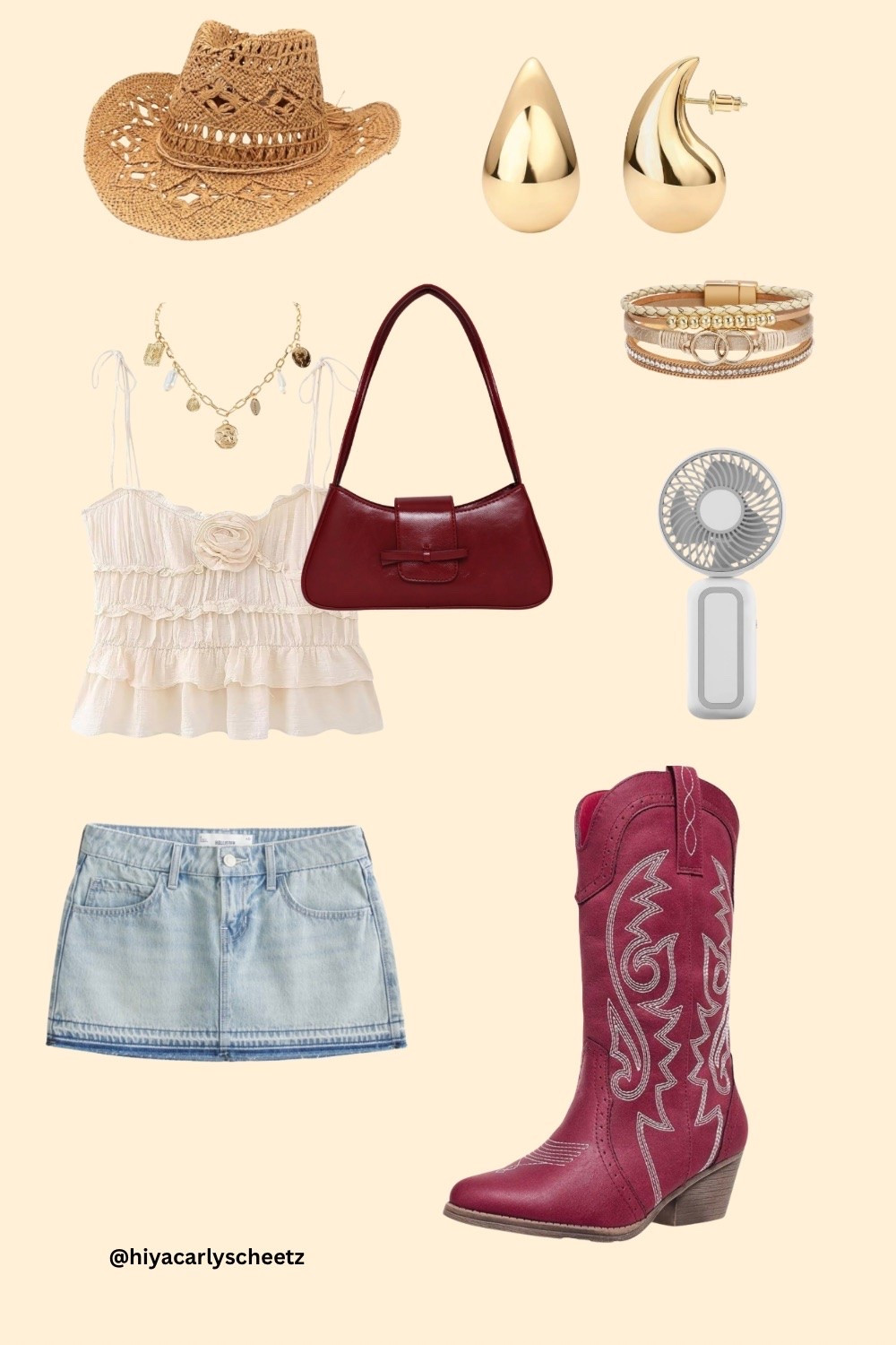 Country concert outfit guide 🤠👢

#countrygirl #summer #ltk #concertszn #trendy #hotgirlsummer