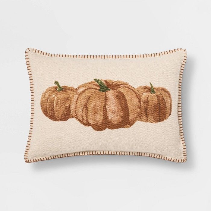 Pumpkin Lumbar Pillow - Threshold™ | Target