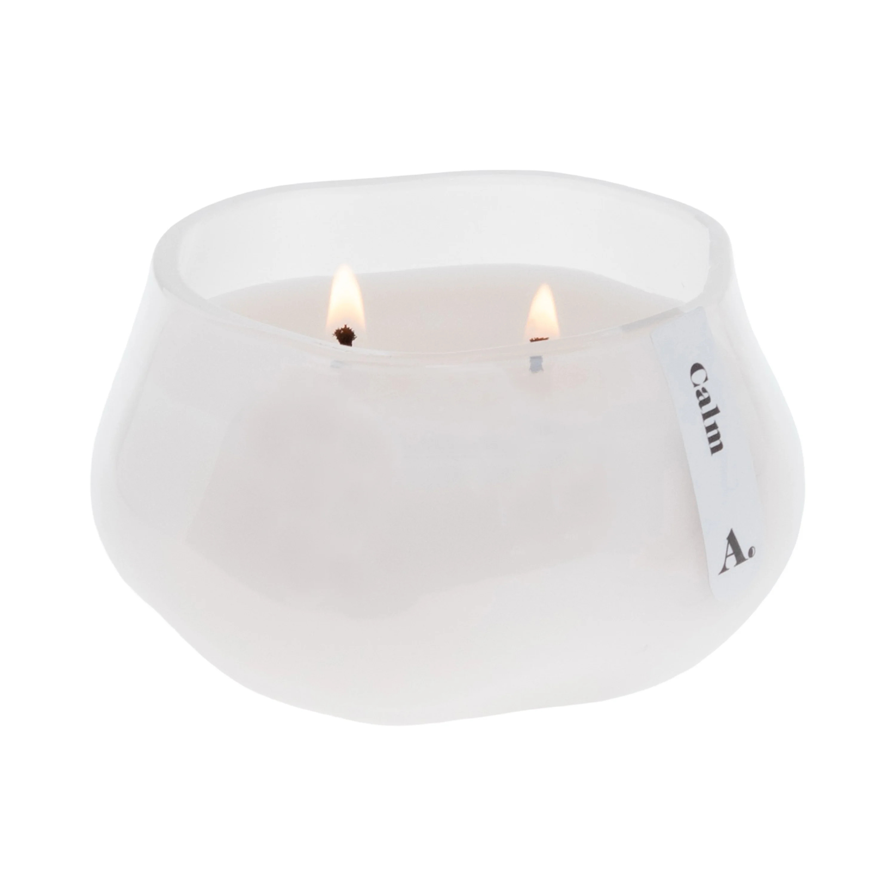 Allswell Calm (Coconut + Citrus + Amber) Scented 1-Wick Organic Blown Jar Spa Candle 8oz. | Walmart (US)