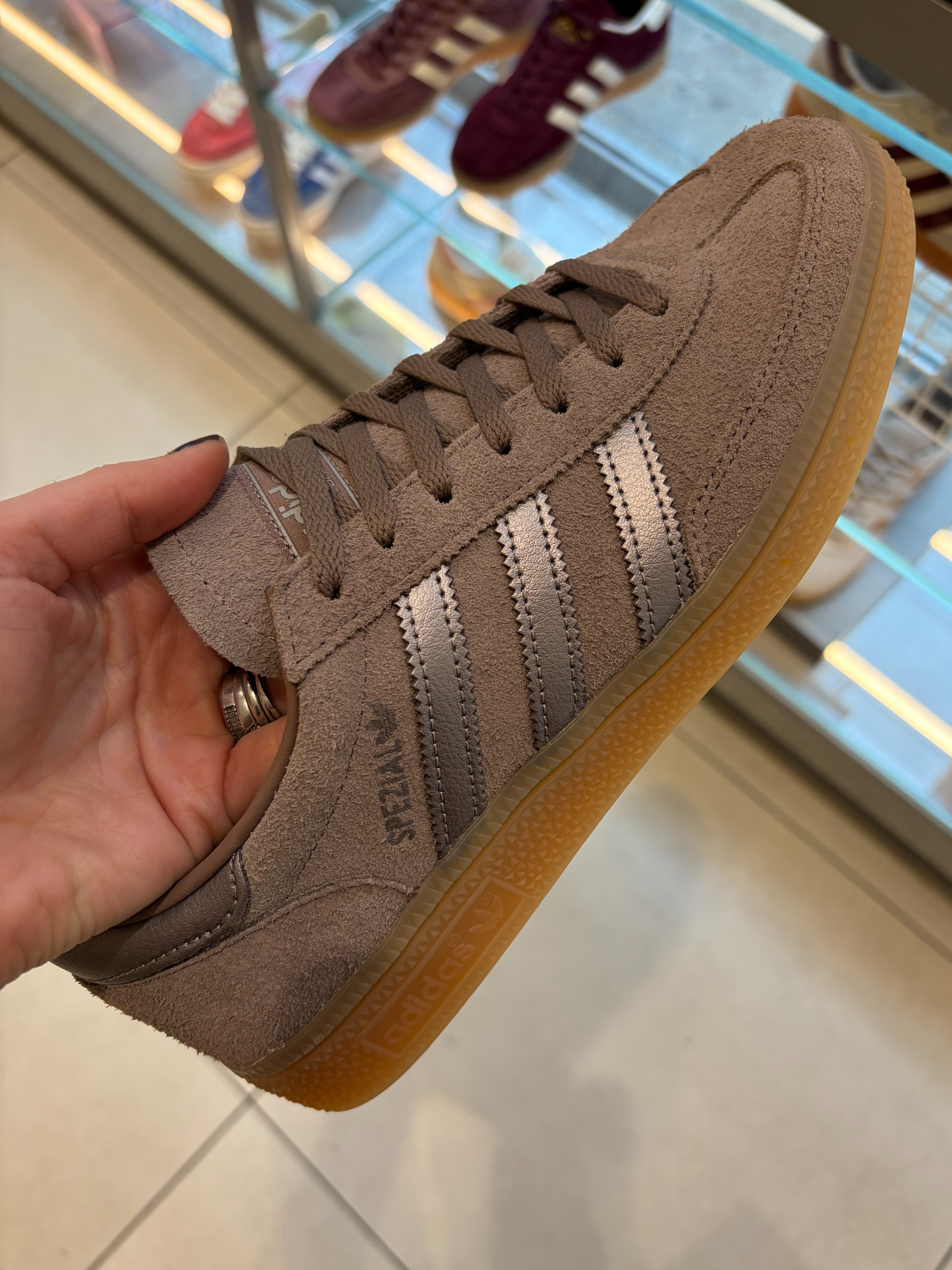 Spotted these and fell in love! 🤎🍂 I adore this taupe colourway and such a nice alternative to the usual white trainer and I can already picture these with jeans, leggings and cosy autumn layers! fall shoes, autumn trainers 

 #LTKuk #LTKautumn #LTKshoes