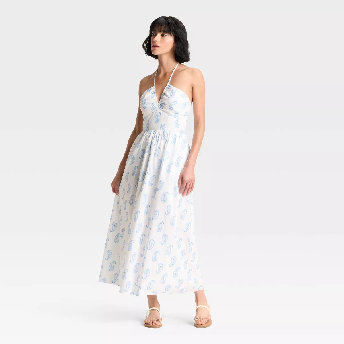 Women's Maxi Halter A-Line Dress - Universal Thread™ | Target