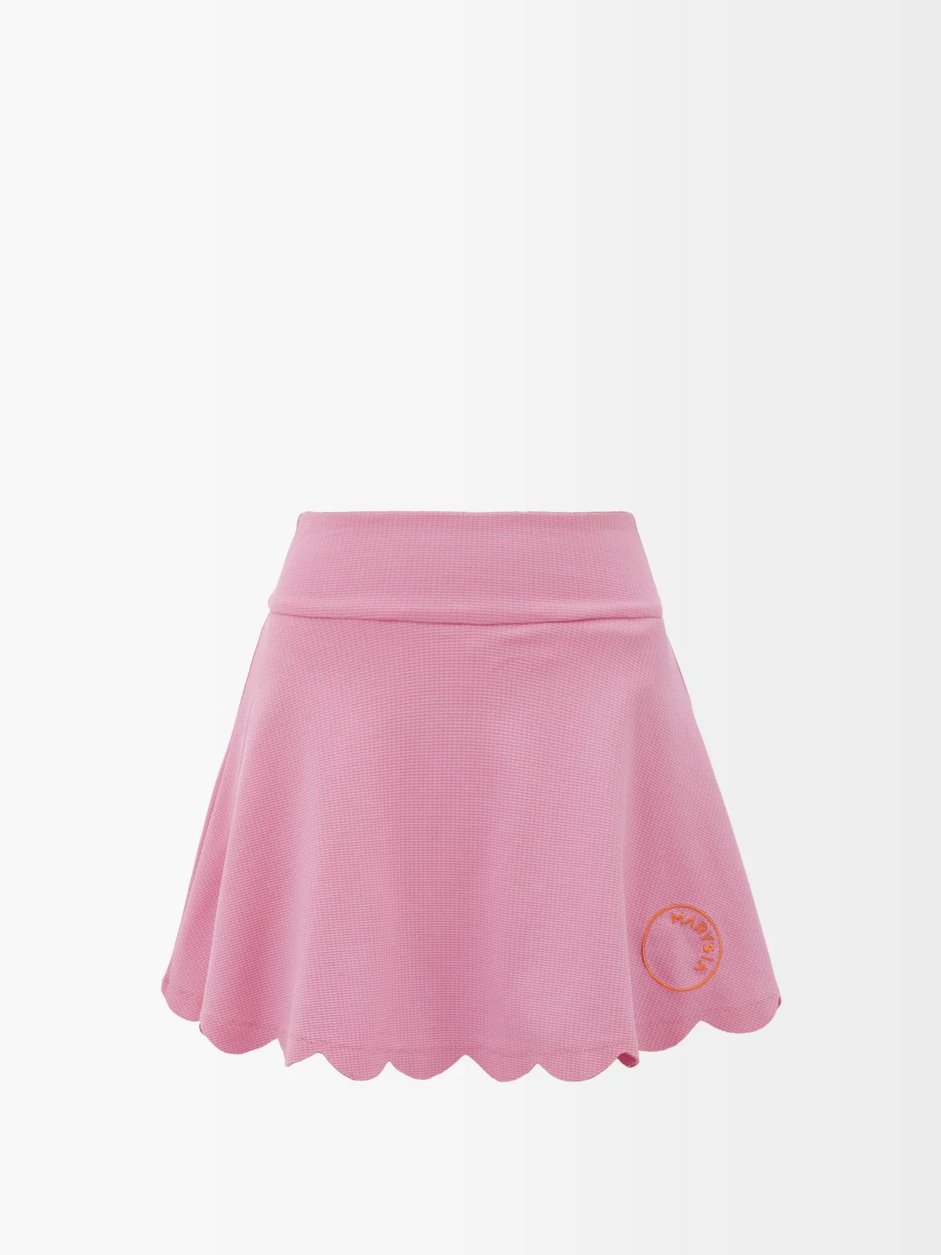 Venus scalloped-edge skirt | Matches (UK)