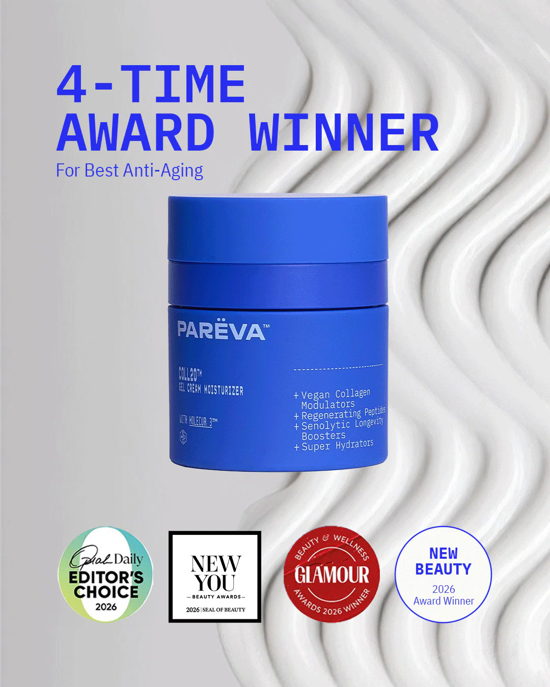 COLL20 Gel Cream Moisturizer | Pareva Beauty Inc