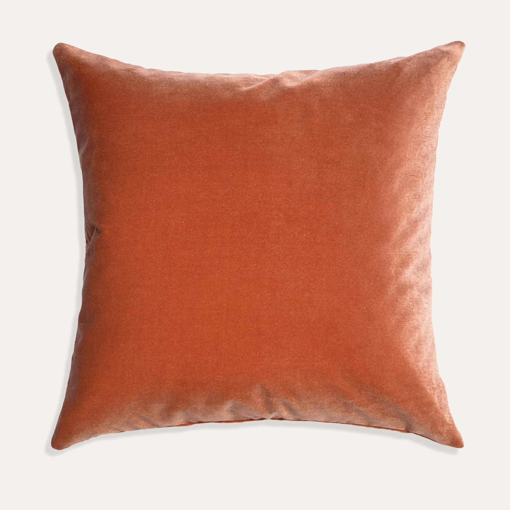 Autumn Velvet Pillow | Custom Orange Pillow by Pepper Home | Pepper Home