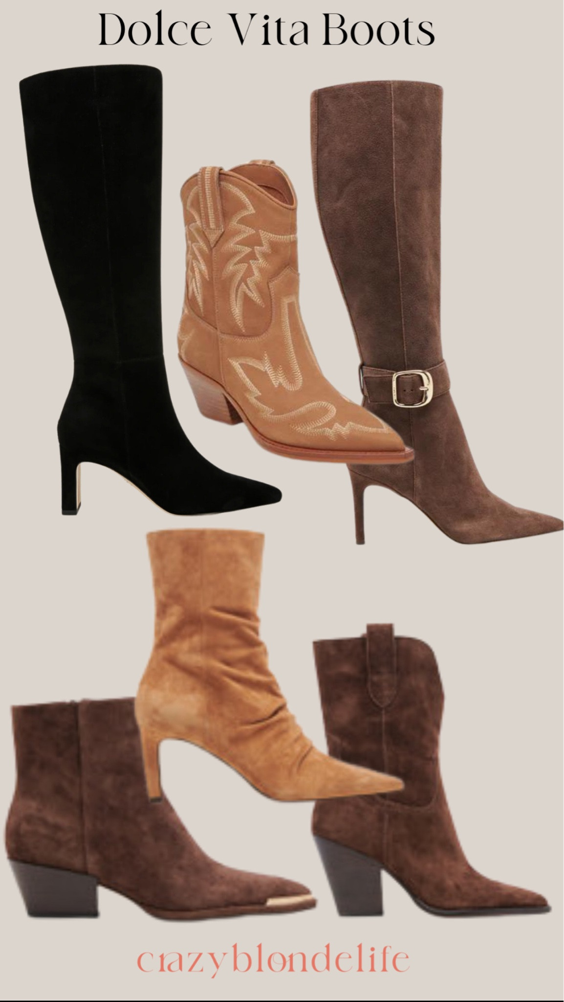 The best boots at the best prices from Dolce Vita!  Boots are everything this season and you’re going to need a few pairs!


#LTKStyleTip #LTKShoeCrush #LTKSeasonal