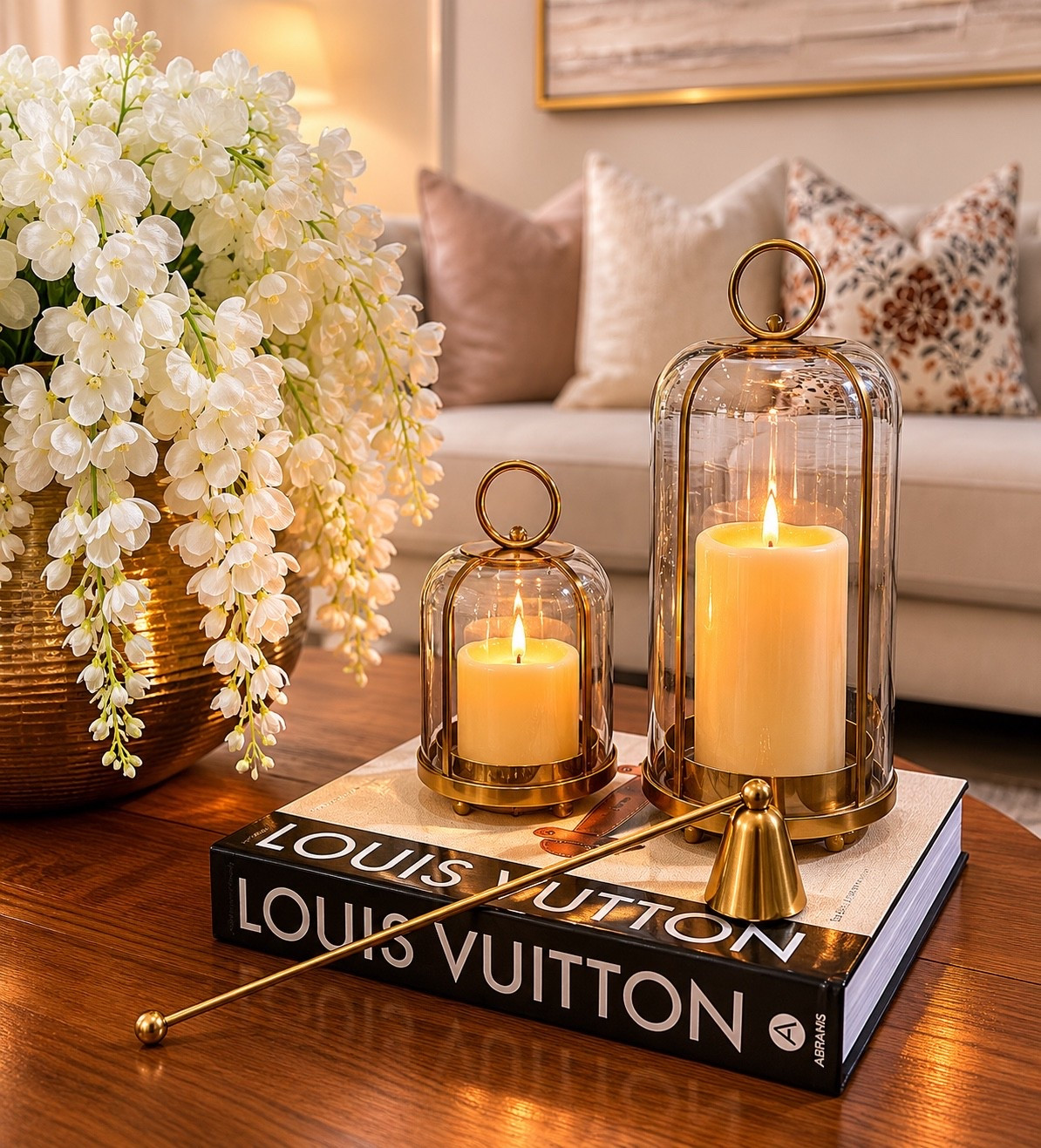 Wide Versatile Metal Candle
Holder🤍

#LTKSeasonal #LTKHome #LTKSaleAlert