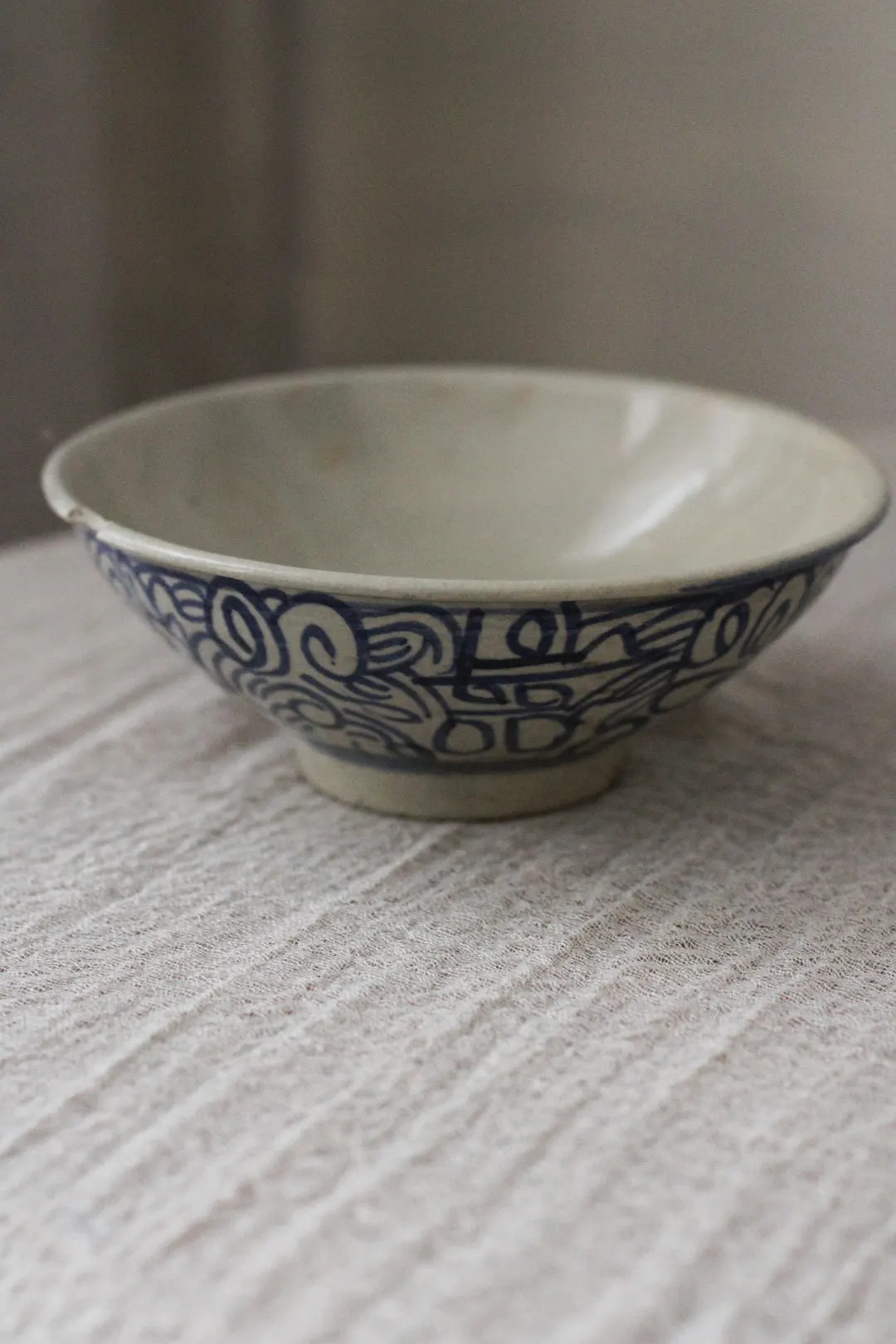 Antique Chinese Porcelain Bowl Blue White Floral Double Happiness - Etsy | Etsy (Global)