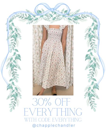 30% off sitewide at Hill House! Lots of pretty grandmillennial style deals linked here!

Cyber Monday Cyber Week fashion deals! Wedding guest dresses, holiday dress outfit, party dresses

#LTKCyberWeek #LTKwedding #LTKsalealert