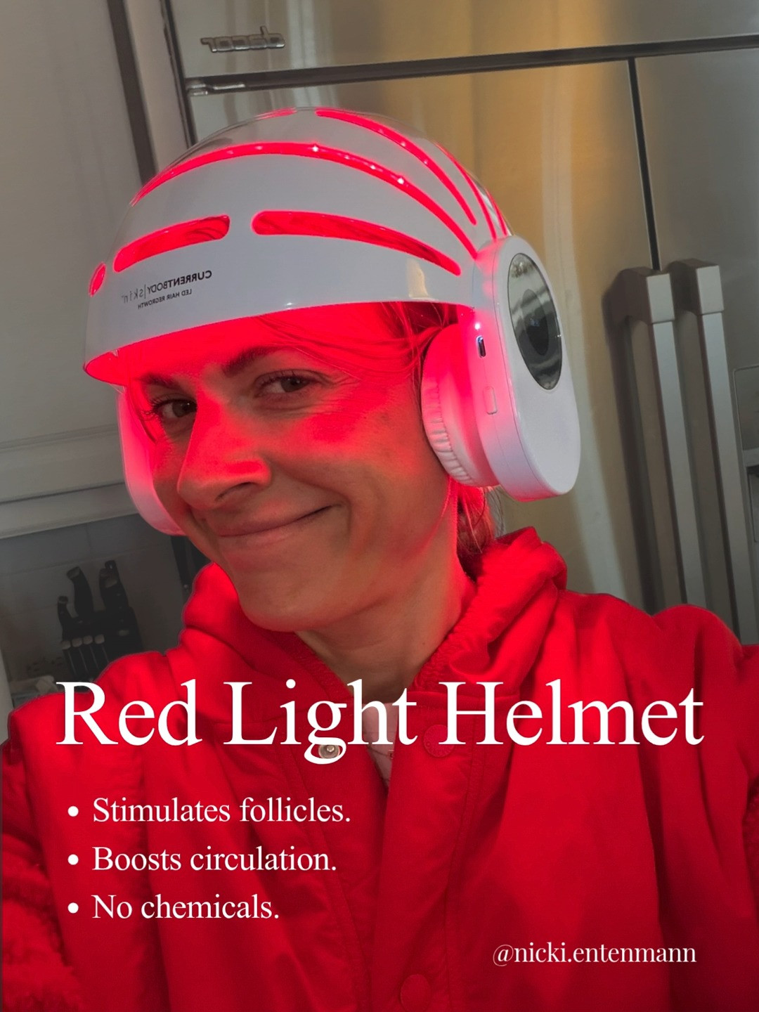 This red light helmet is your scalp’s glow‑up secret gently waking up follicles, boosting circulation, and skipping the chemicals while you binge‑scroll like a boss. 💆‍♀️✨💡

#RedLightHelmet #HairGrowth #ScalpHealth #RedLightTherapy #FollicleStimulation #BoostCirculation #NonInvasiveTreatment #HairCareRoutine #DrugFreeBeauty #AtHomeTreatment 

 #LTKMothersDay #LTKBeauty