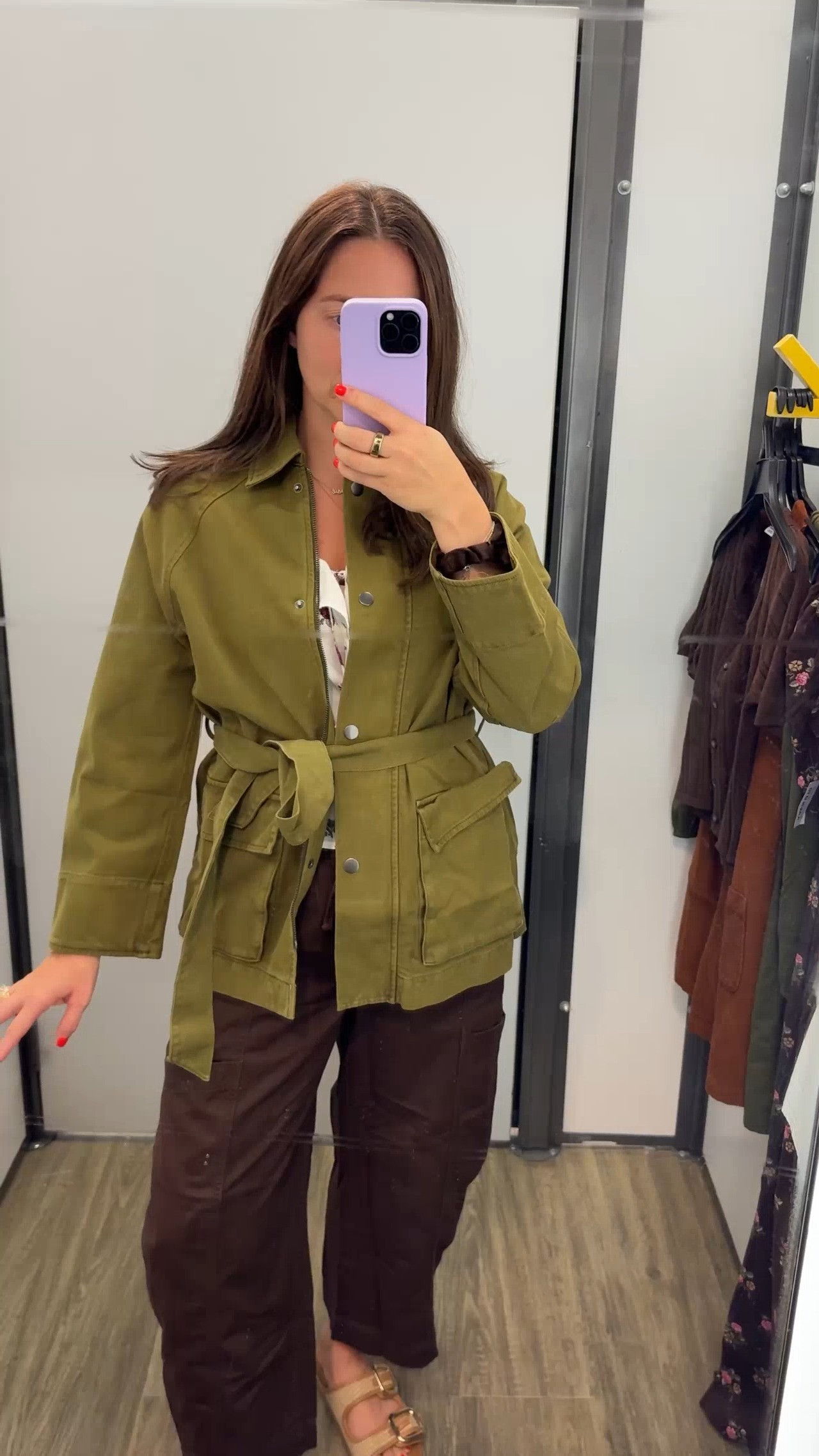 This jacket is Fall perfection!!! I'm obsessed with it! It's on sale rn! 

Wearing size small  

 #LTKootd #LTKSaleAlert