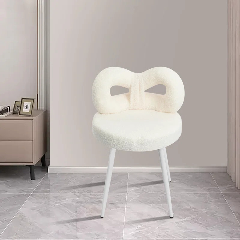 Mercer41 Makeup Chair With Soft Cushion And Backrest | Wayfair | Wayfair North America