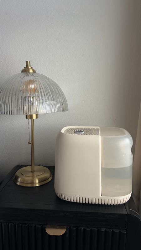 In love with this new bedside humidifier! 

A completely reimagined humidifier that promotes healthy skin and alleviates symptoms of cold and flu.
Hydrates rooms up to 500 square feet
Dishwasher safe parts
2.5 liter tank, up to 36 hours of running time
Sensors maintain optimal moisture day and night! 

#LTKhome #LTKVideo #LTKbeauty