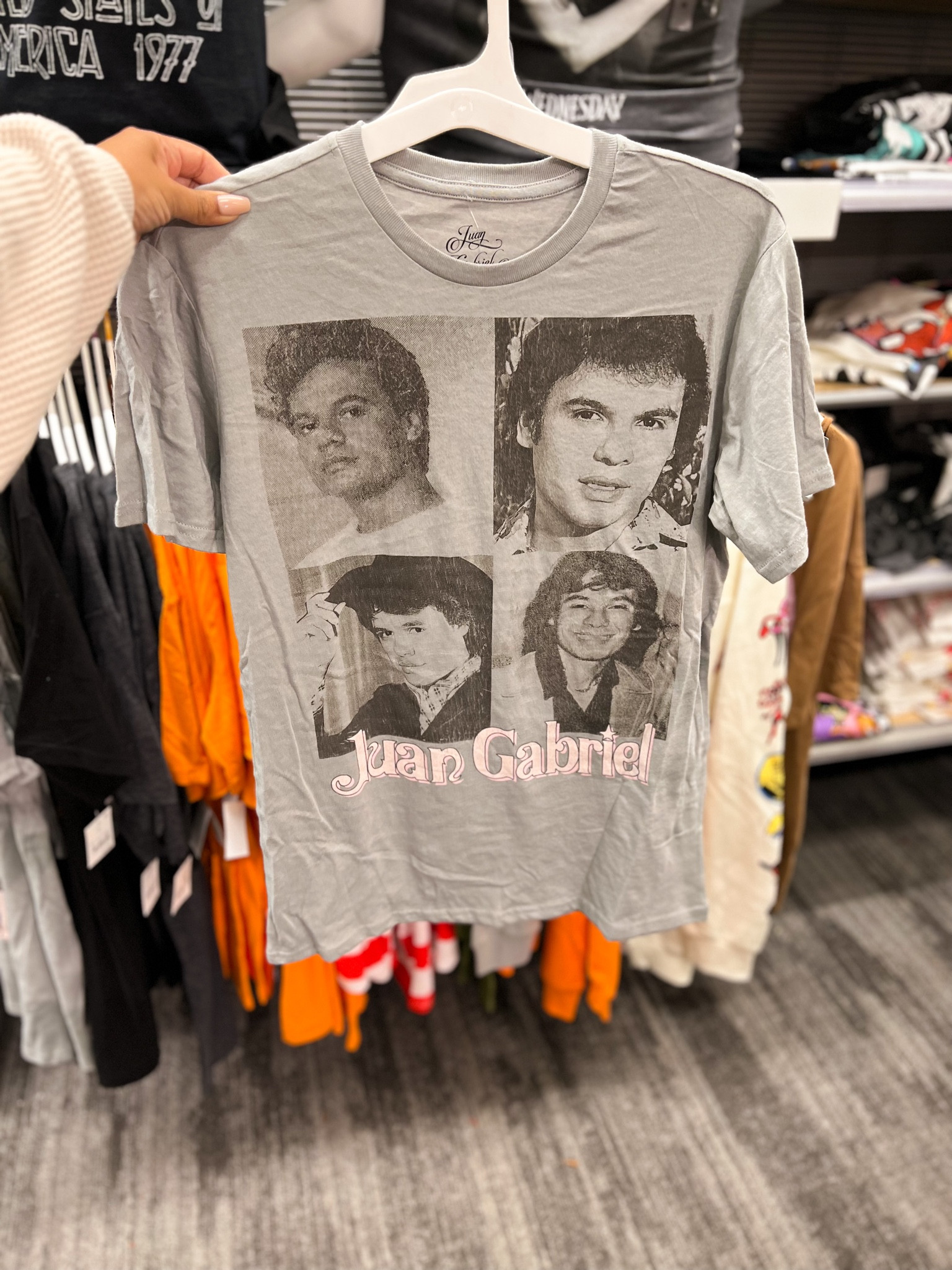 Juan Gabriel tee NOW online 🥹

Target finds | Target style | graphic tee 

#LTKstyletip #LTKFind