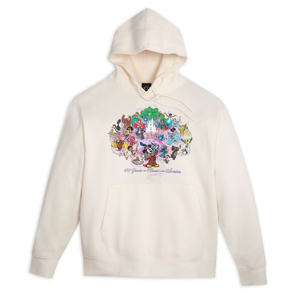 Mickey Mouse and Friends Pullover Hoodie for Adults – Disney100 Special Moments | Disney Store