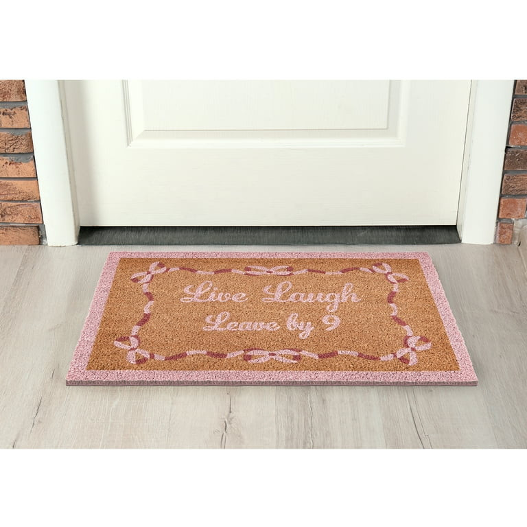 Home Decor Collection Bow Outdoor Doormat, 18"x30" | Walmart (US)