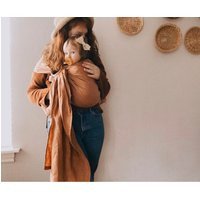 Bibetts Pure Linen Ring Sling Baby Carrier ""Nutmeg' - Cpsia Compliant Infant, Toddler And | Etsy (US)