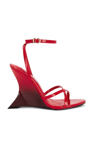 Layers Sandal in Red Patent | Revolve Clothing (Global)