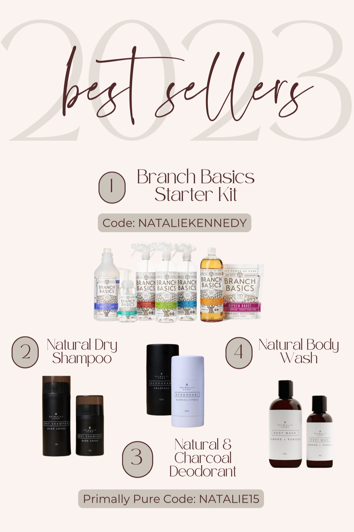2023 natural product favorites