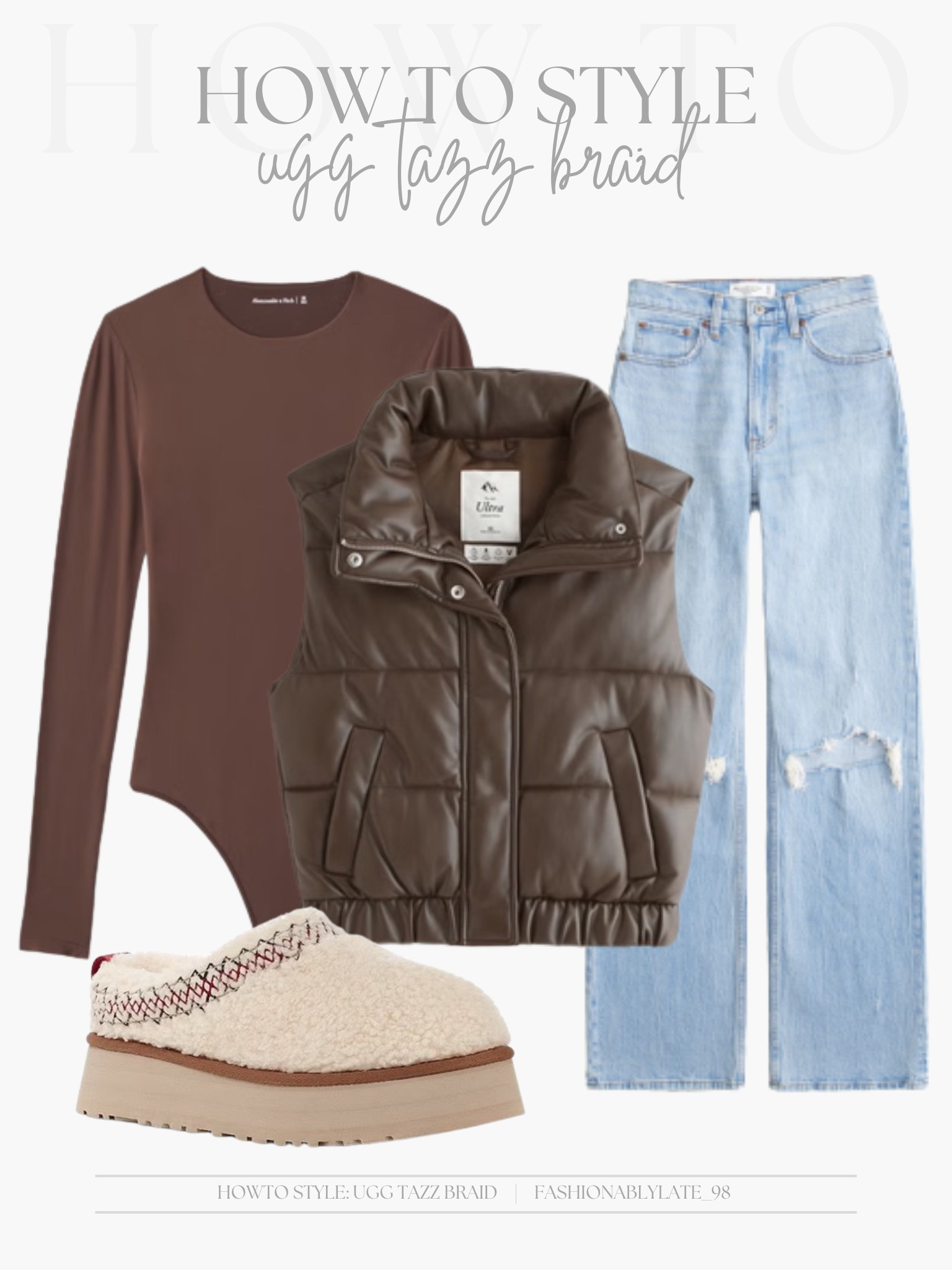 how to style - ugg tazz braidds

#LTKstyletip #LTKshoecrush