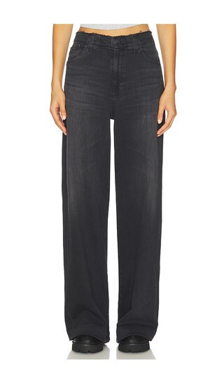 AG Jeans Deven Wide Leg Jeans in Black. - size 27 | Revolve Clothing (Global)